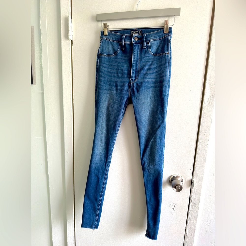 Abercrombie and Fitch Skinny Denim Jeans Jeggings size 25/0